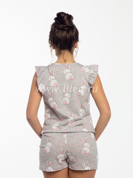 Комбинезон, Серый Комбинезон с мышками