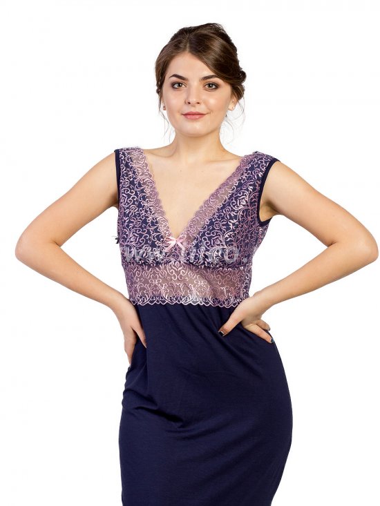 Ночная сорочка , Синий 