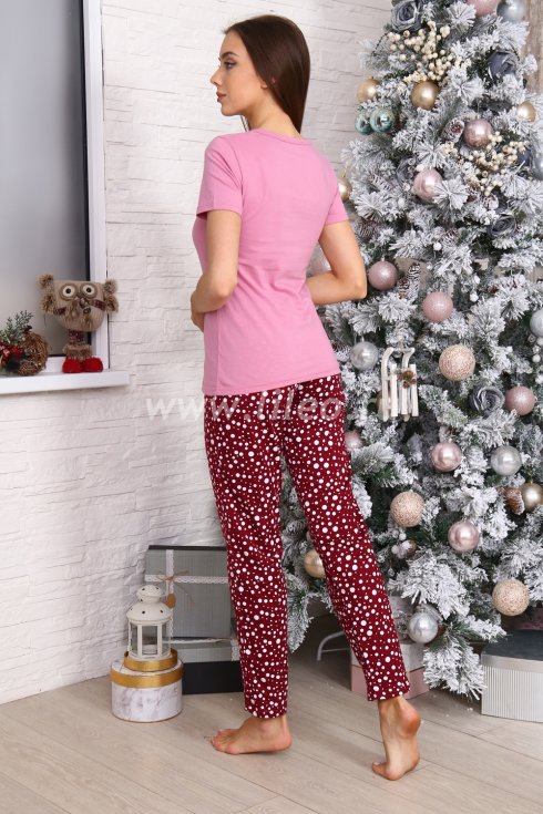Пижама , Розовый 