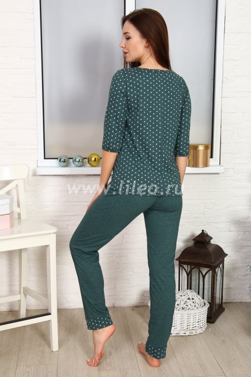 Пижама , Бордовый 