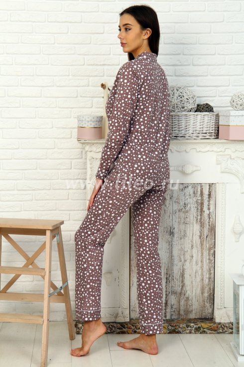 Пижама 5961 (Светло-коричневый), светло-коричневый