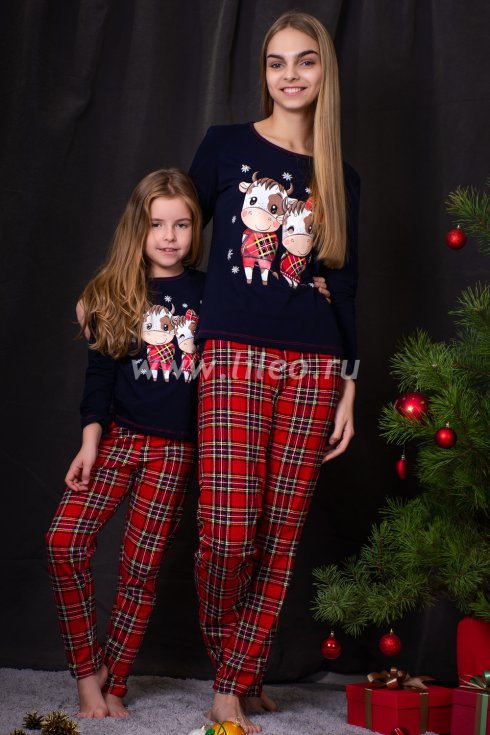 Пижама , Синий 