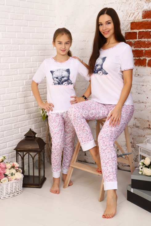 Пижама , Белый 