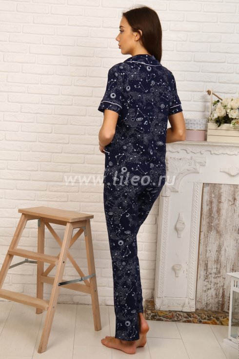 Пижама , темно-синее 