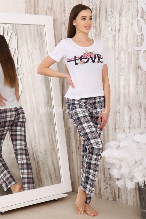 Пижама , Белый 