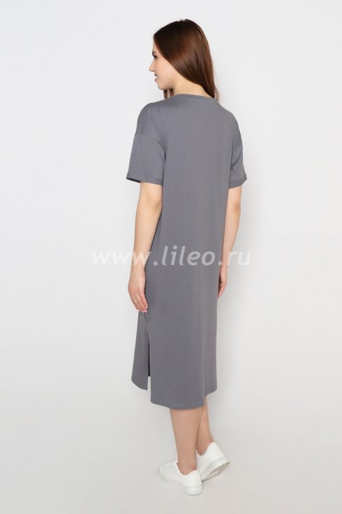 Платье , Серый 