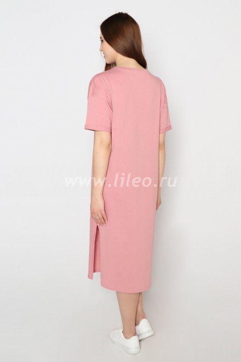 Платье,  пудровый 