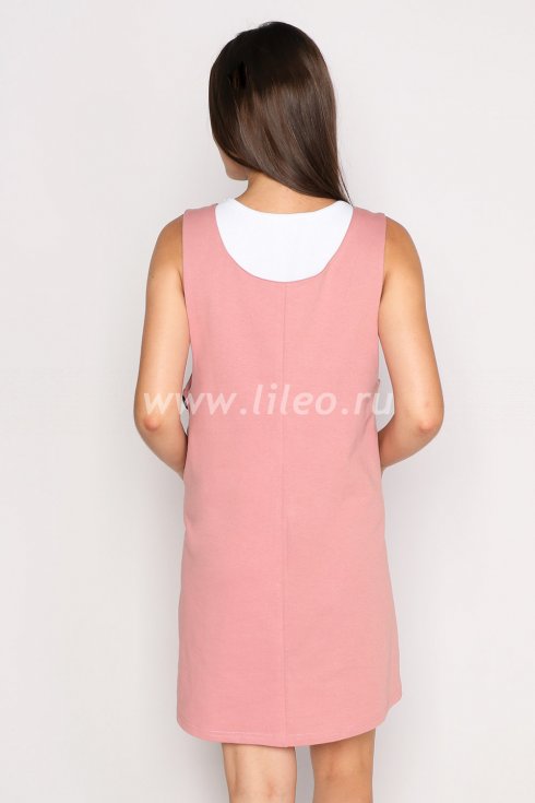 Сарафан, пудровый 