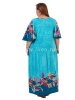 Платье 03214, цвет - голубой