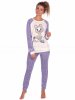 Пижама s-12289, цвет - фиолетовый