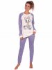 Пижама s-12308, цвет - фиолетовый