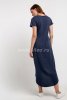 Платье z-30461, цвет - чёрно-синий