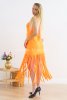 Платье d-63955-56, цвет - оранжевый