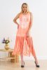 Платье d-63978-44, цвет - персиковый