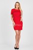Платье d-65654-50, цвет - красный