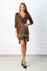 Платье d-65887-46, цвет - коричневый