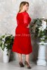 Платье d-63729-50, цвет - красный