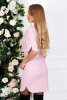 Платье d-63929-58, цвет - розовый