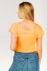 Блузка d-64470-48, цвет - оранжевый