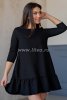 Платье d-71375-54, цвет - черный