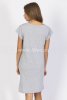 Платье m-121900007, цвет - серое меланж