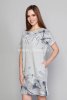 Платье m-122000004, цвет - серое меланж