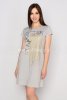 Платье m-169300007, цвет - серый меланж