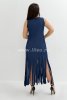 Платье d-75583-56, цвет - индиго