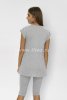 Пижама m-78500001, цвет - серый меланж