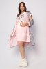 Ночная сорочка m-133400004, цвет - пудровый